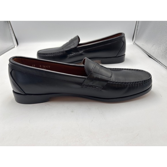 Allen Edmonds Walden Penny Loafers Men's Size 13 A Black USA - Picture 8 of 10
